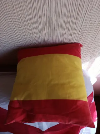 Cojín ¡A por ellos! Bandera España