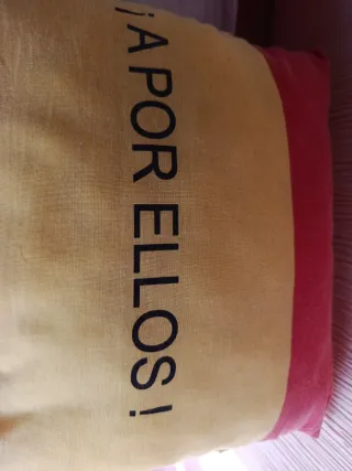 Cojín ¡A por ellos! Bandera España