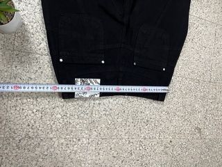 Jeans Y2k neri ricamati taglia M