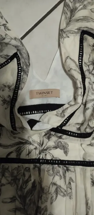 Vestito lungo donna fantasia floreale