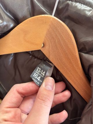 Chaqueta Zara brillante impermeable