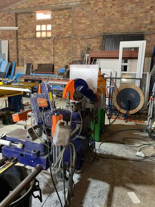 Tronzadora Doble Cabezal Aluminio Elumatec