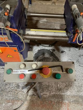 Tronzadora Doble Cabezal Aluminio Elumatec