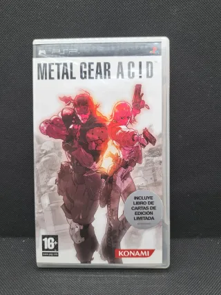 Metal Gear Acid PSP Konami Edición Limitada