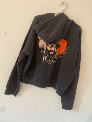 Felpa Post Malone Zara Uomo Taglia M