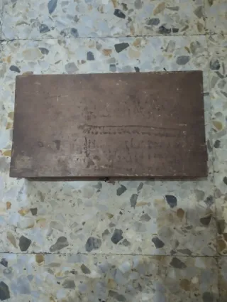 Flauta travesera antigua de madera