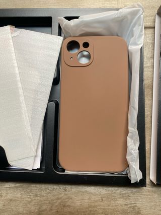 Funda iPhone 13 y 2 cristal templado