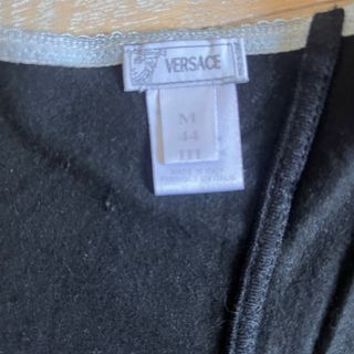 VERSACE Top Corsetto Nero Taglia III