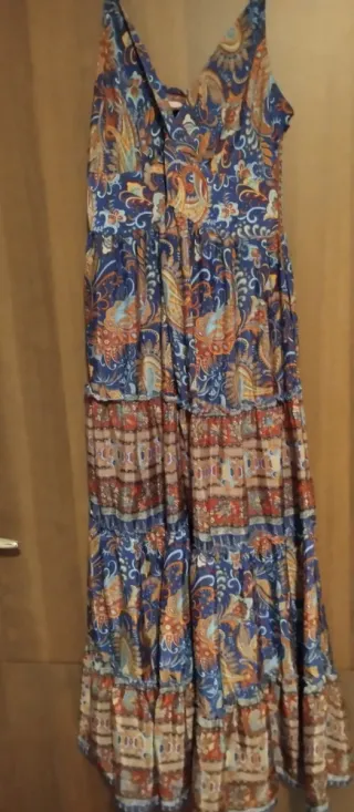 Vestito lungo donna fantasia