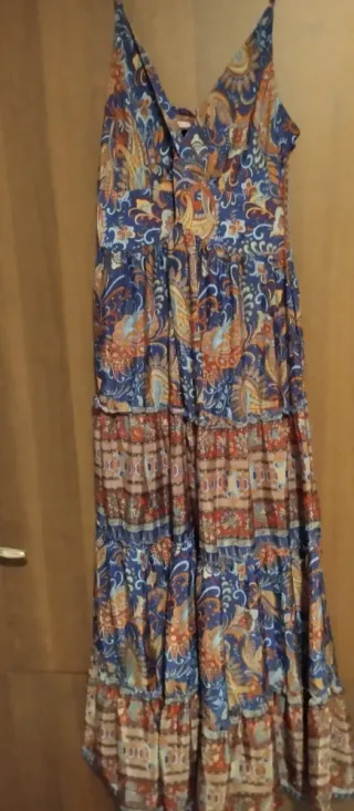 Vestito lungo donna fantasia