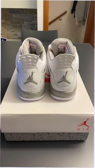 Jordan 4 Retro White Oreo Talla 41