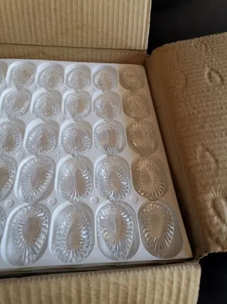 385 lágrimas de cristal para lámpara made in Italy