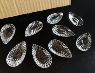 385 lágrimas de cristal para lámpara made in Italy