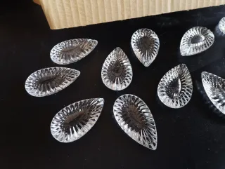 385 lágrimas de cristal para lámpara made in Italy