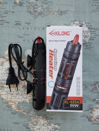 calentador tortuga acuario terrario termostato