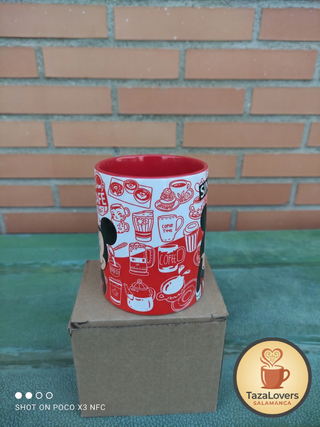 Taza Mickey Mouse Con vs Sin Café Nueva