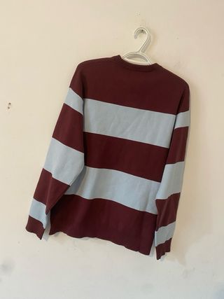 Felpa Zara a righe uomo taglia M