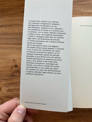 Il tramonto del liberalismo occidentale