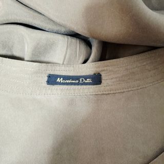 Vestido Massimo Dutti satinado