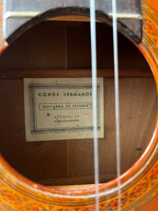 Guitarra Antigua Conde Hermanos