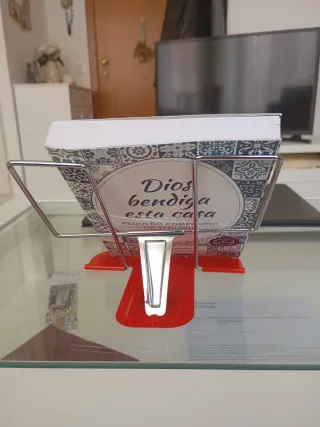 Atril para libros o tablet rojo
