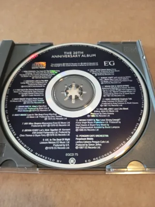 CD The 20th Anniversary Album EG Artists
