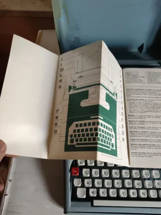 Macchina da scrivere Antares Compact 26