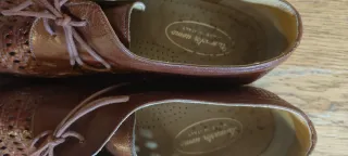 Scarpe Lancaster Derby Marroni