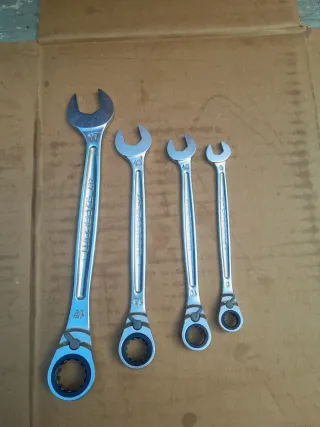 Juego Llaves Carraca Facom 4 Piezas