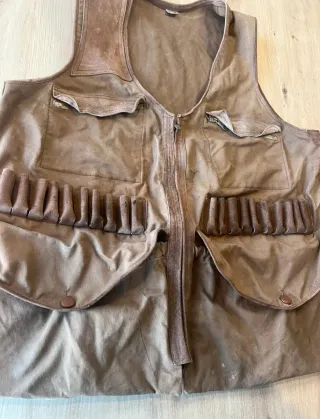 Chaleco caza VENATOR vintage multi bolsillo