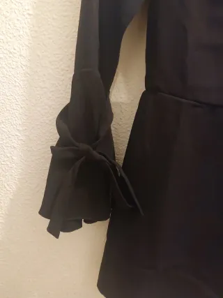 Mono Mango negro manga larga nuevo