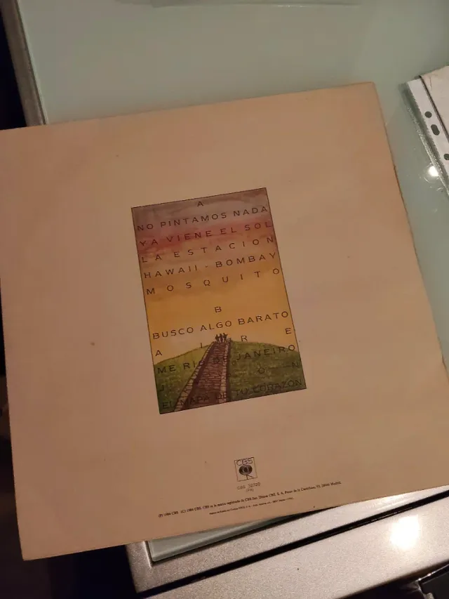 Lote 2 Vinilos Mecano - Descanso Dominical