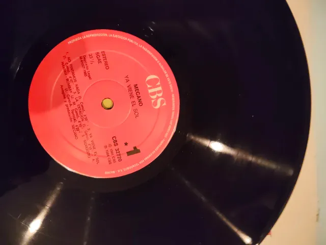 Lote 2 Vinilos Mecano - Descanso Dominical