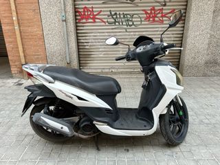 Moto SYM Symphony 125 SR Blanca