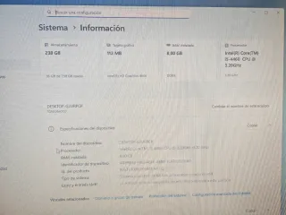 Mini PC Lenovo i5 8GB RAM 256GB SSD