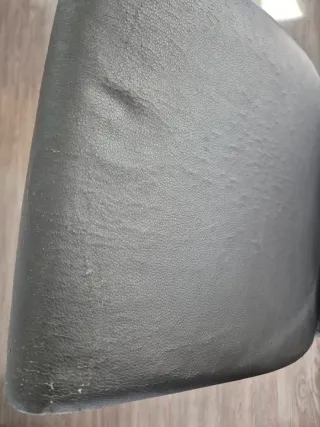 6 Sillas de Piel Negras