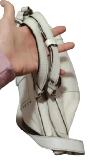 Bolso Piel Robert Pietri Blanco