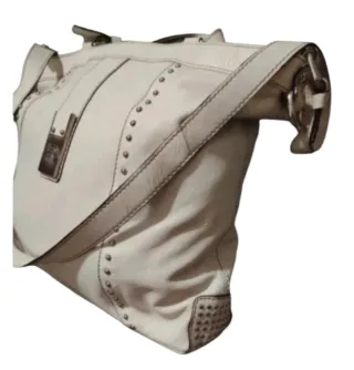 Bolso Piel Robert Pietri Blanco