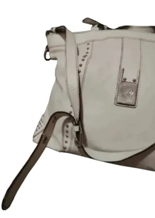 Bolso Piel Robert Pietri Blanco