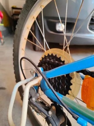 Bicicleta infantil azul Btwin