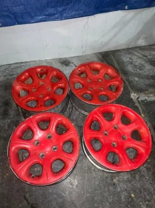 Llantas 14" Saxo VTS Rojas
