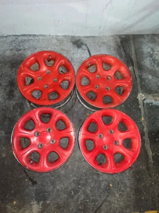 Llantas 14" Saxo VTS Rojas