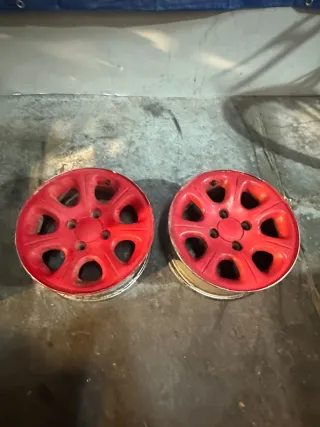 Llantas 14" Saxo VTS Rojas