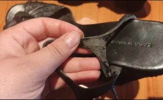 Sandalias negras plataforma