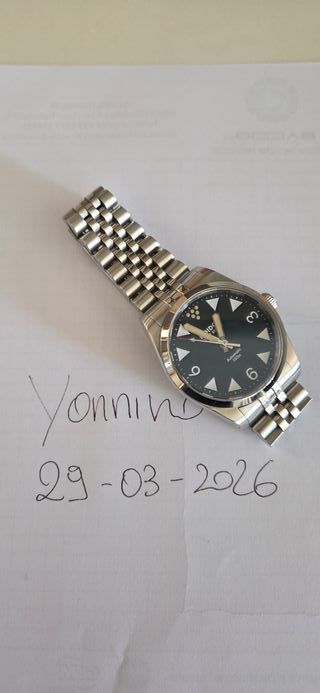 Orologio Doidge Explorer Miyota 9039 Nero