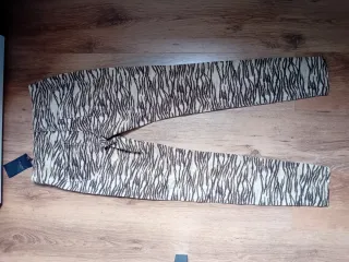Pantaloni Maison Scotch fantasia zebrata tg 42