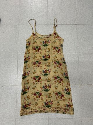 Vestido estampado floral tirantes verano