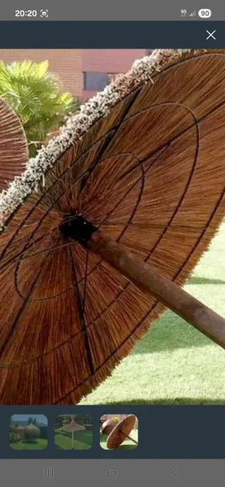 Se acen Sombrilla de  de bimbre y se reparan