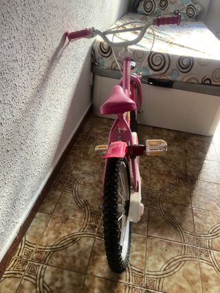 Bicicleta infantil rosa