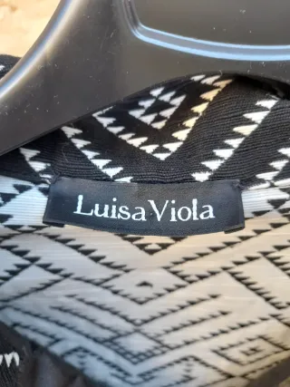 Giacca Luisa Viola donna fantasia geometrica